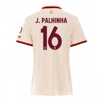 Camisa de Futebol Bayern Munich Joao Palhinha #16 Equipamento Alternativo Mulheres 2024-25 Manga Curta